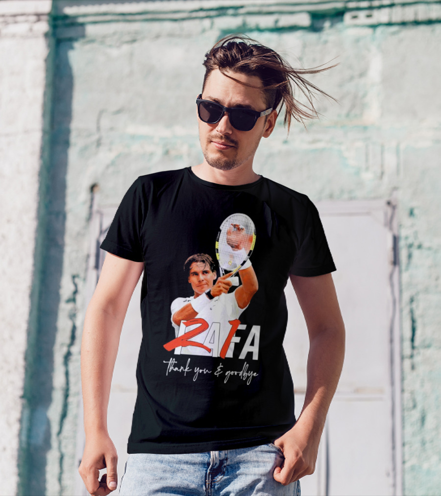 Rafa Nadal Thank You And Goodbye Tennis T-Shirt