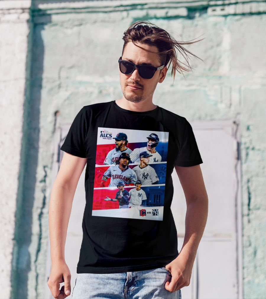 Cleveland Guardians Vs New York Yankees 2024 ALCS Showdown In The Bronx T-Shirt