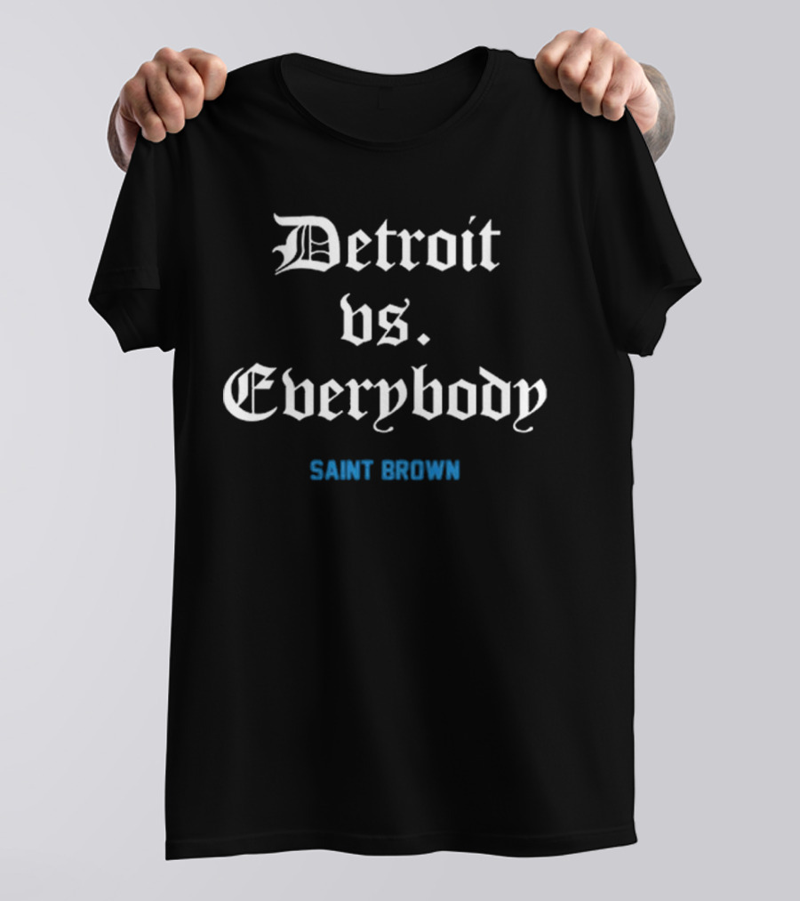 Detroit Vs Everybody Saint Brown T-Shirt