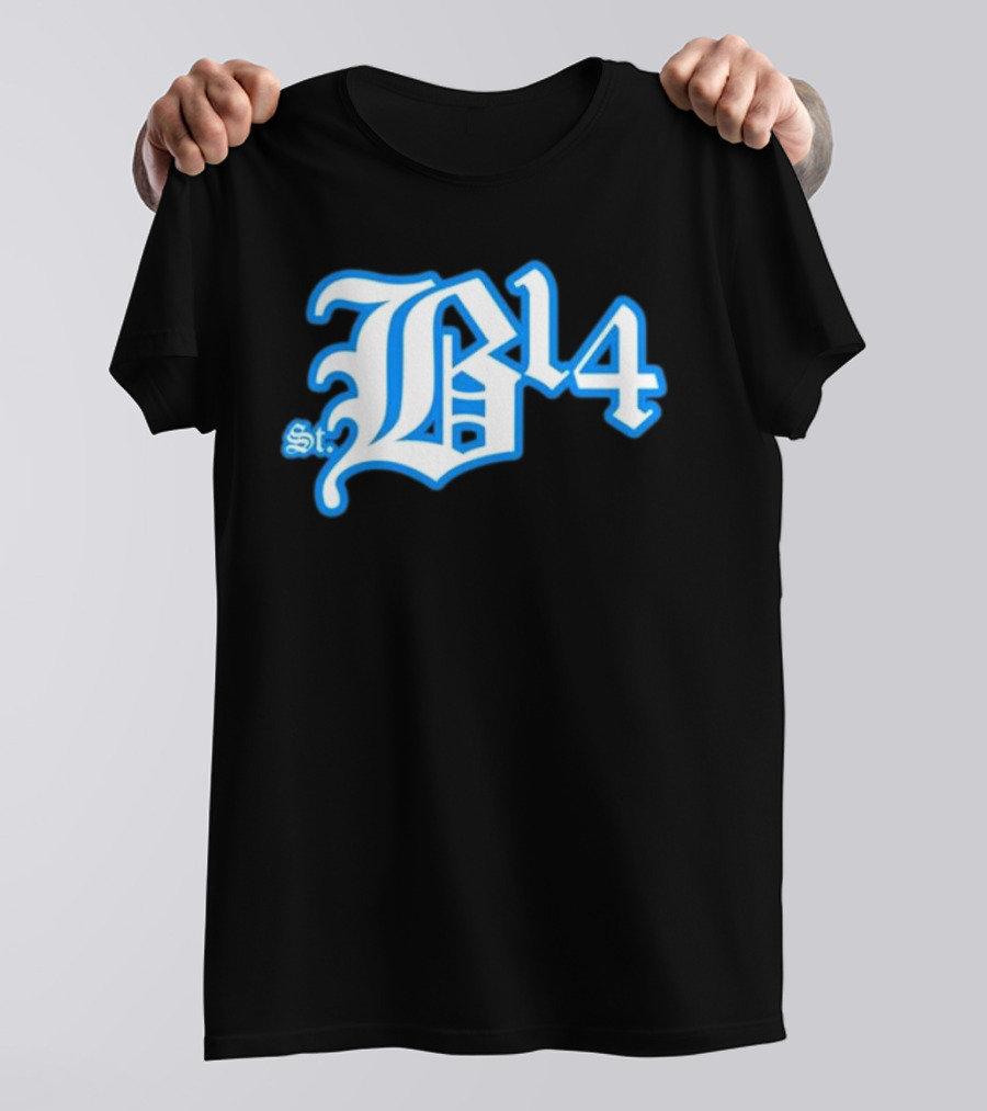 St.Bl4 Detroit Vs Everybody Saint Brown B14 T-Shirt