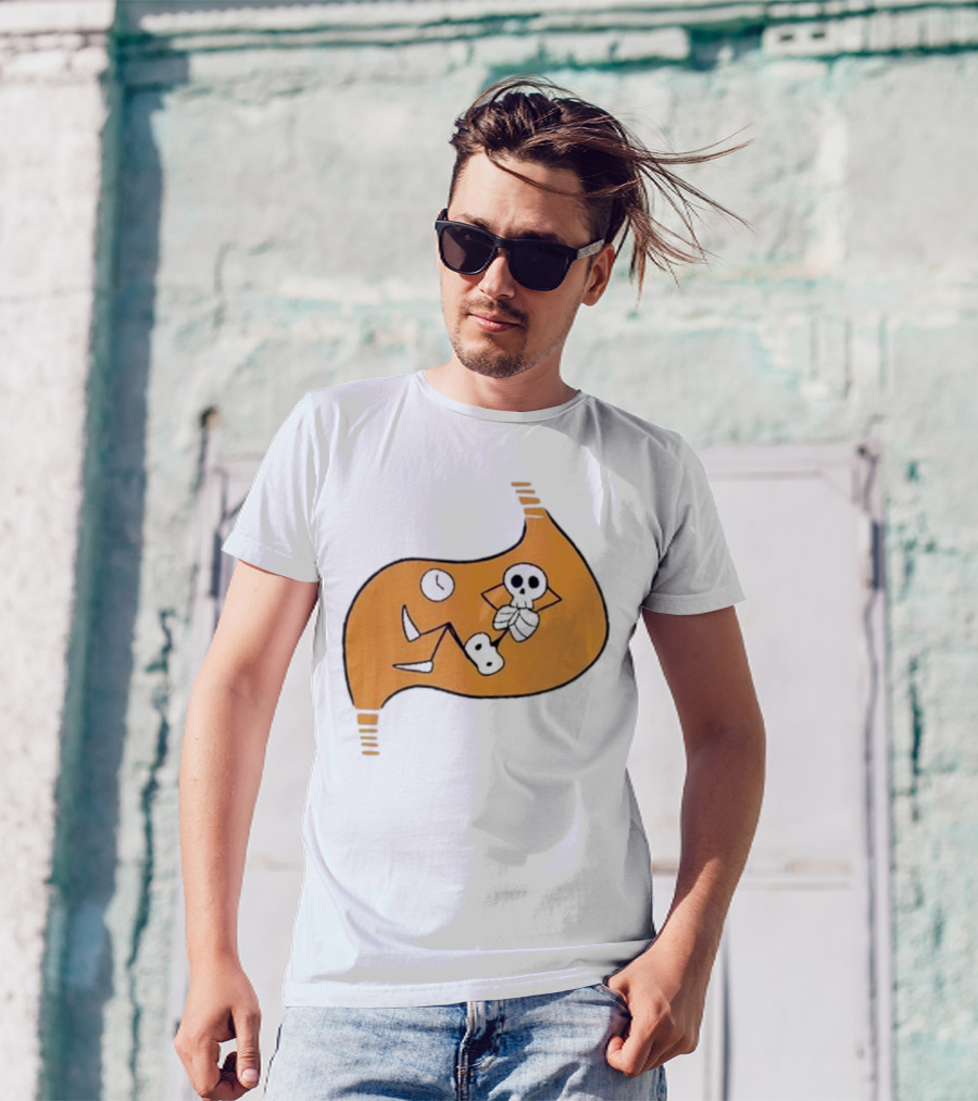Delicious In Dungeon Meshi Laios Touden Skeleton Relaxing Inside Stomach T-Shirt