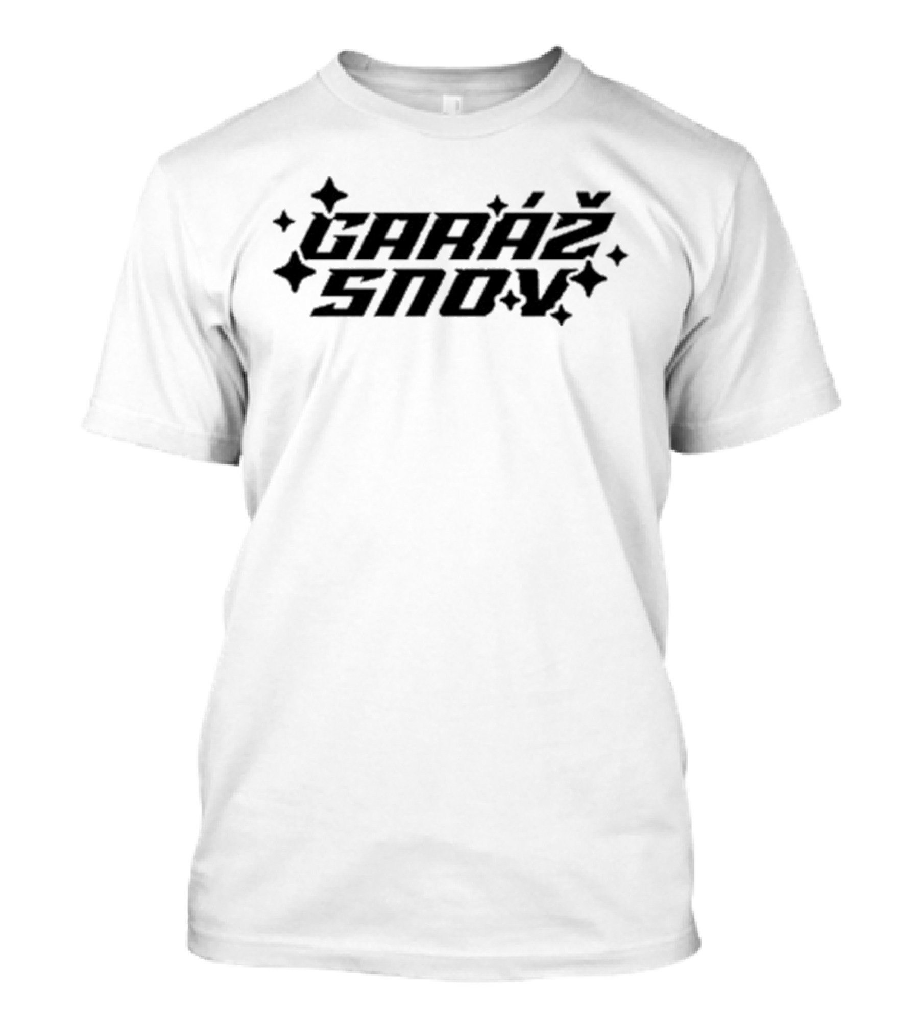 Koza Bobkov Garáž Snov Sparkling Text T-Shirt