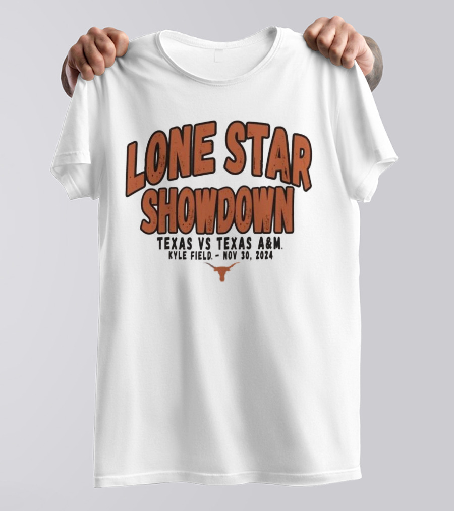 Lone Star Showdown Texas Vs Texas A&M Kyle Field Nov 30 T-Shirt
