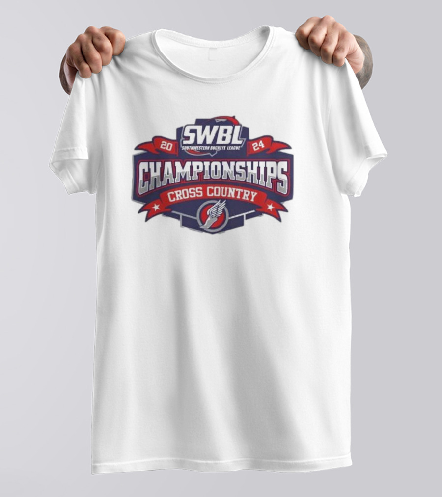 SWBL 2024 Championships Cross Country Southwestern Buckeye League T-Shirt