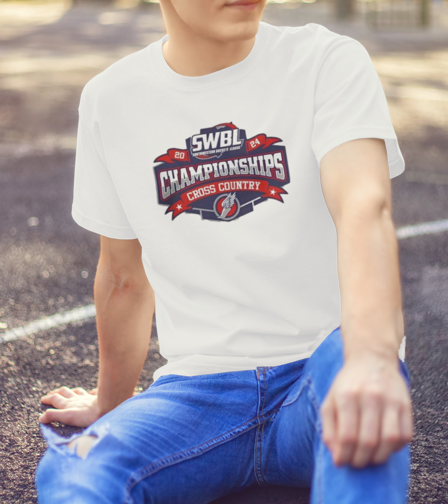 SWBL 2024 Championships Cross Country Southwestern Buckeye League T-Shirt
