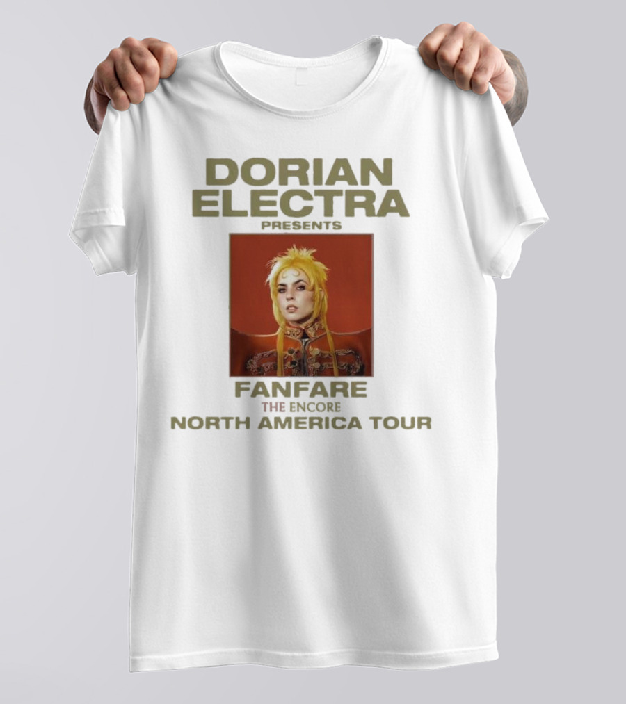 Dorian Electra Presents Fanfare The Encore North America Tour T-Shirt
