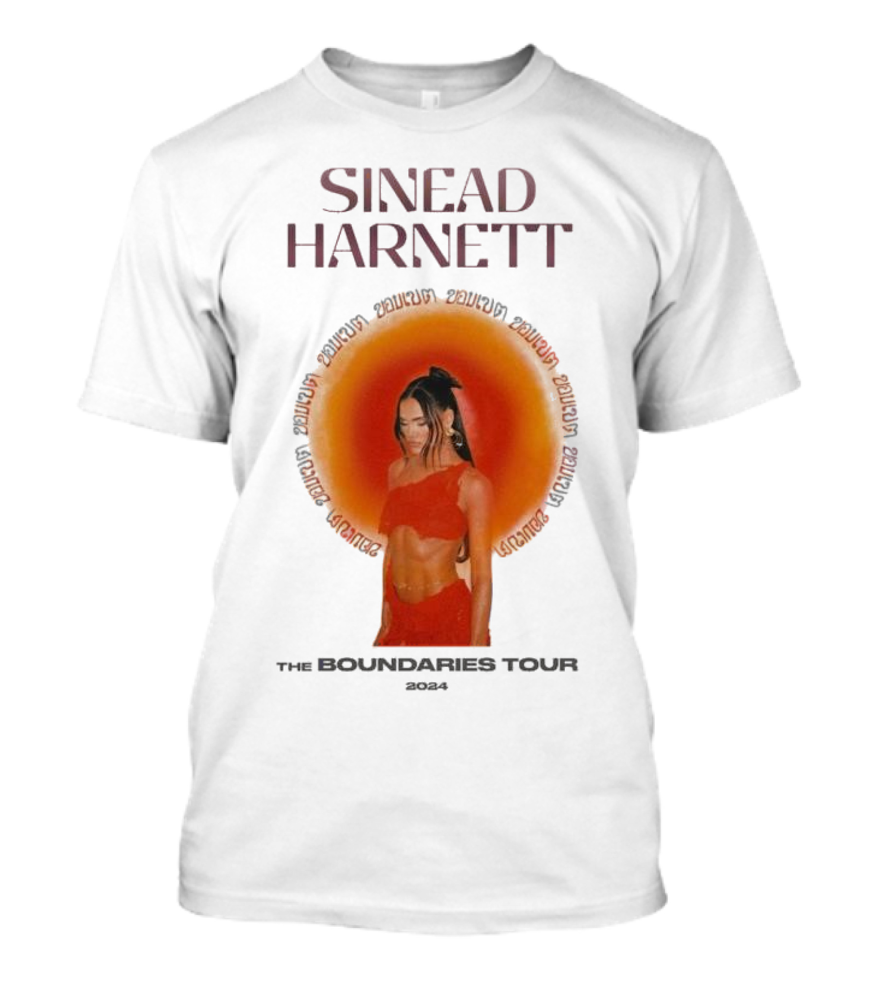 Sinead Harnett 2024 Boundaries Tour Spiral T-Shirt