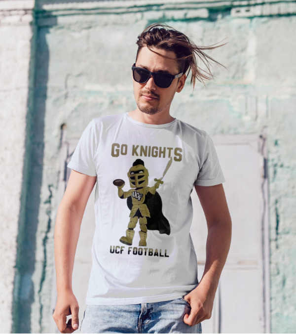 UCF Knights Go Knights UCF Football Mascot T-Shirt