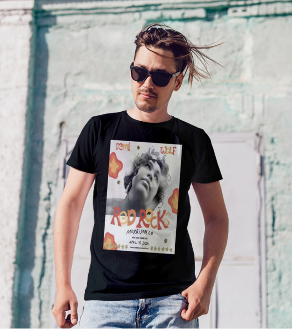 Remi Wolf Red Rocks Morrison CO April 10 2025 With Alice Phoebe Lou T-Shirt