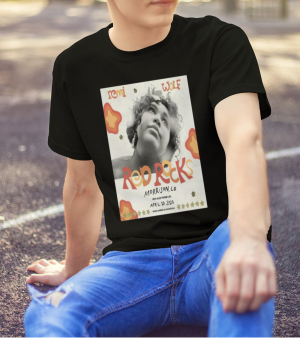 Remi Wolf Red Rocks Morrison CO April 10 2025 With Alice Phoebe Lou T-Shirt