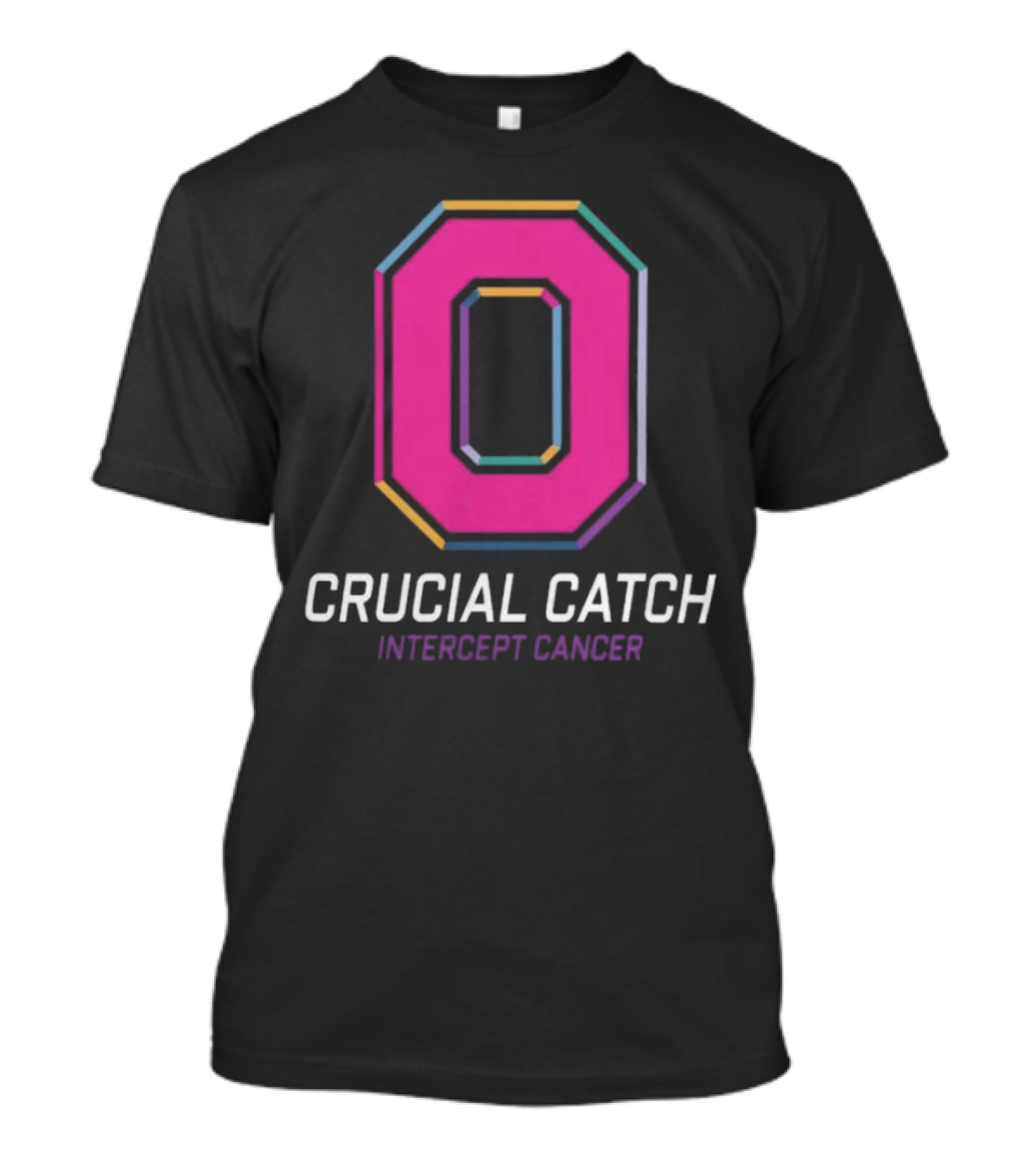 Ohio State Buckeyes 2024 Crucial Catch Intercept Cancer T-Shirt