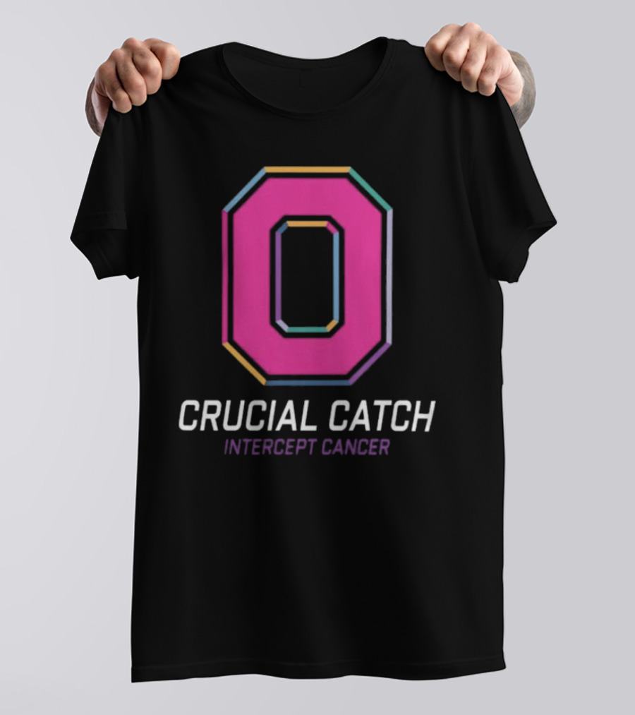 Ohio State Buckeyes 2024 Crucial Catch Intercept Cancer T-Shirt