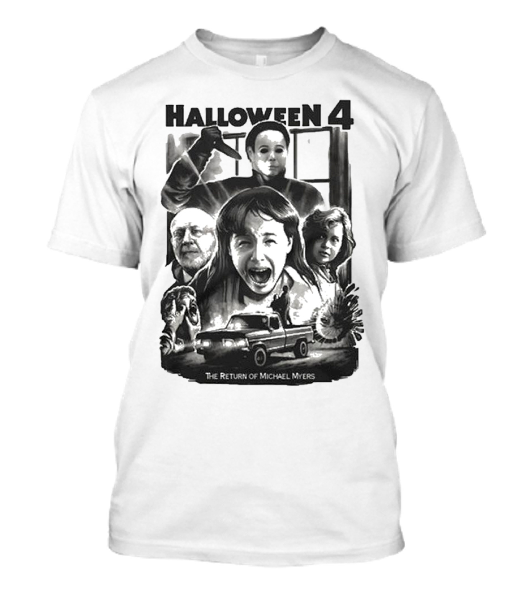 Halloween 4 The Return Of Michael Myers Unholy Terror T-Shirt