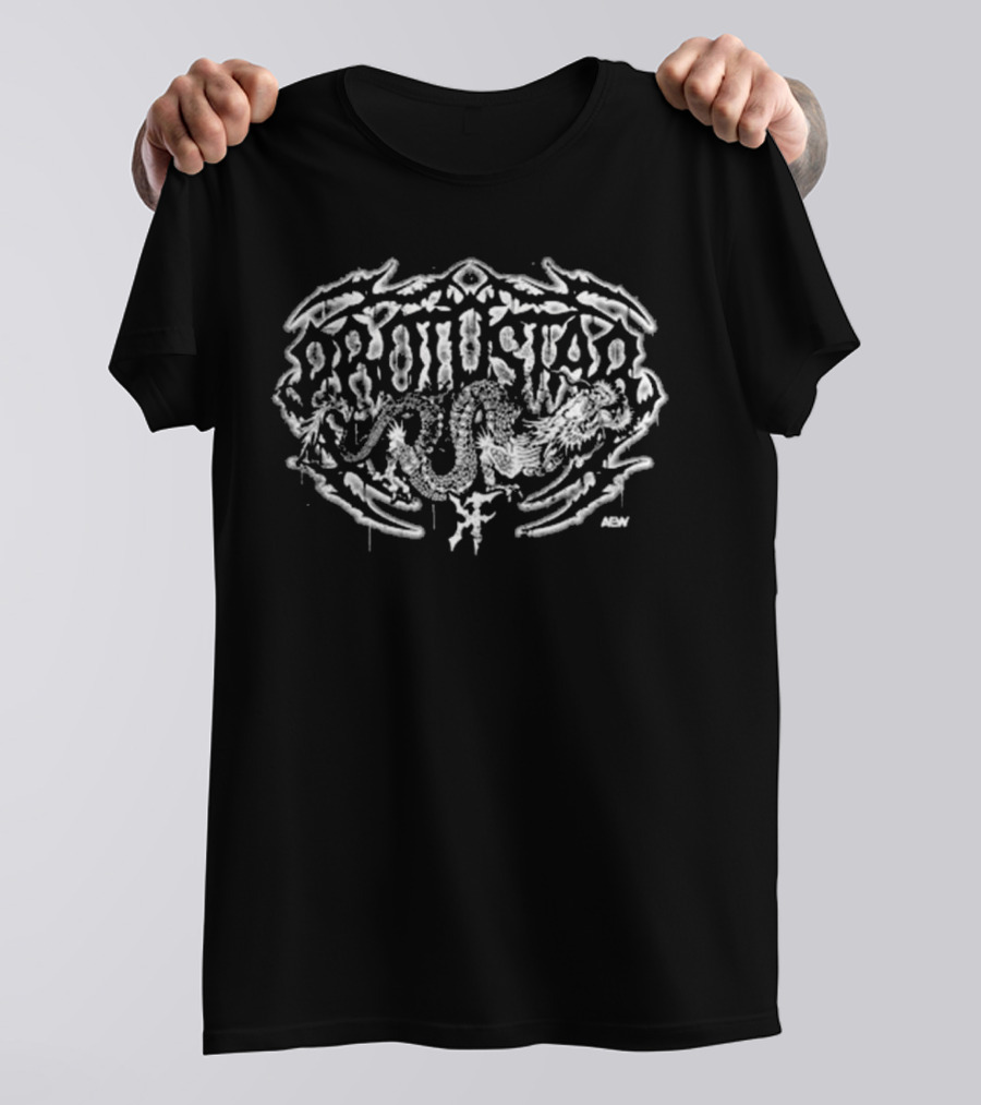 AEW Kyle Fletcher Protometal Dragon T-Shirt
