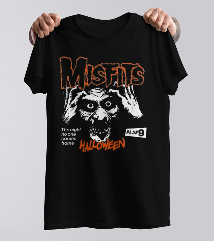 Misfits Plan 9 Halloween 2024 The Night No One Comes Home T-Shirt