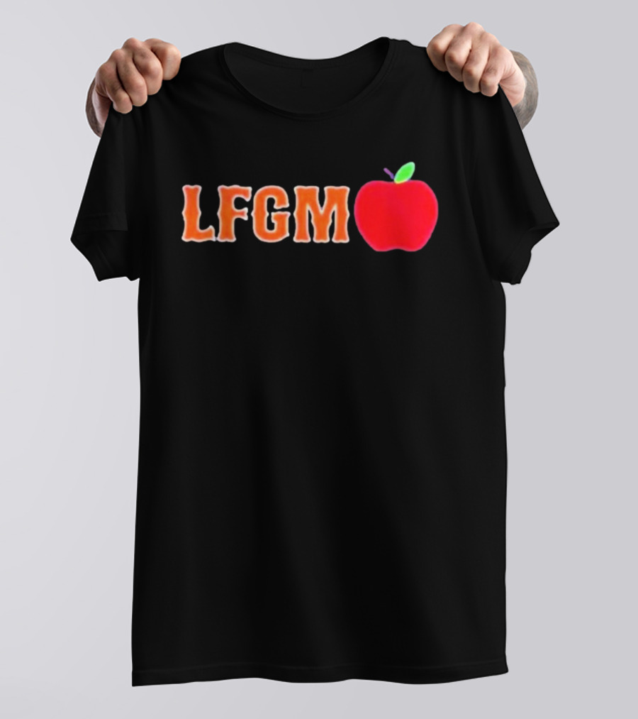 New York Mets LFGM Apple T-Shirt