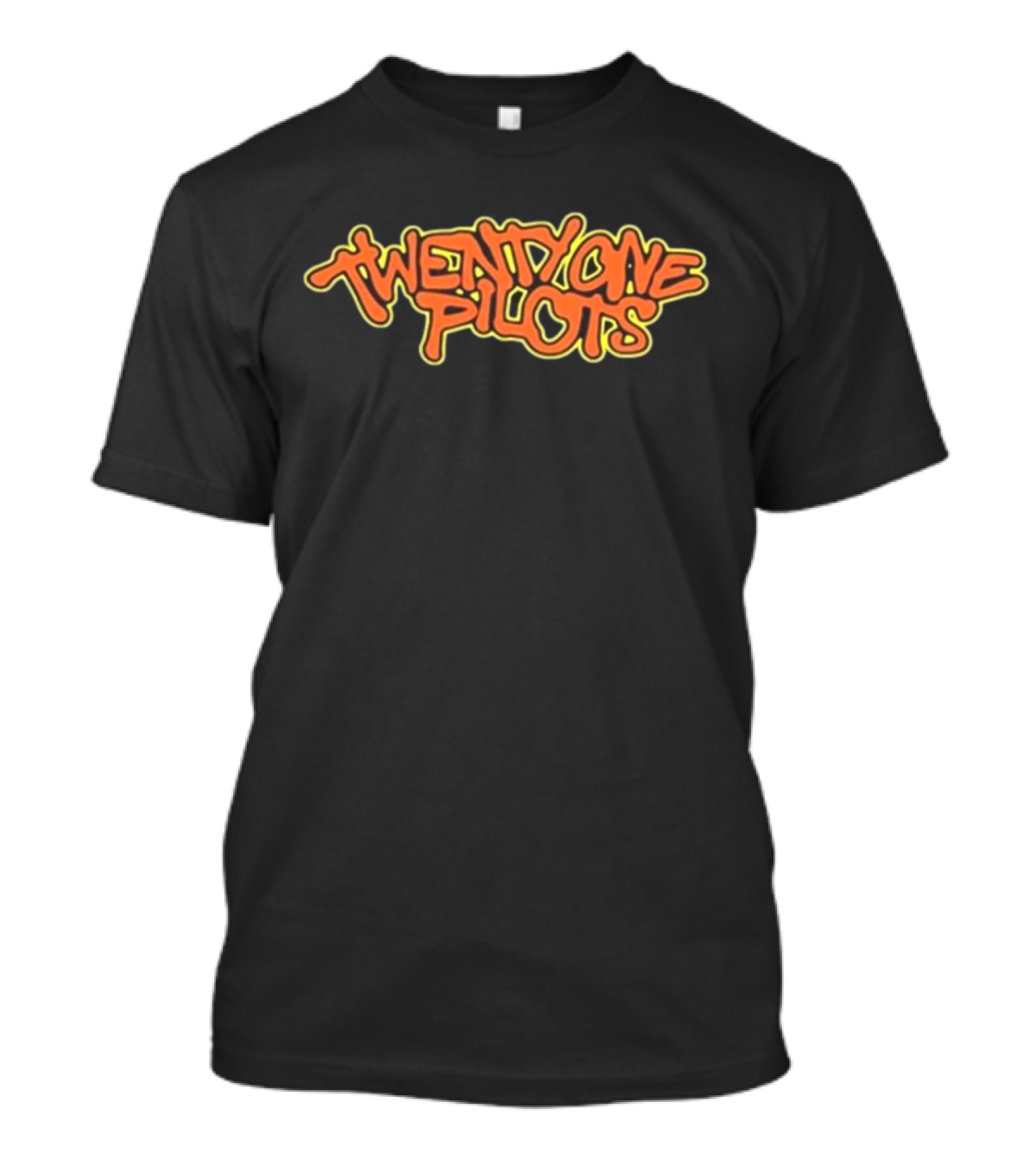 Twenty One Pilots Graffiti Text T-Shirt