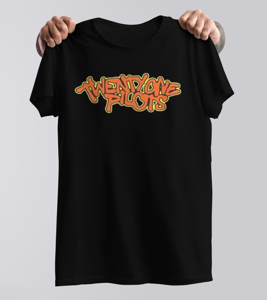 Twenty One Pilots Graffiti Text T-Shirt