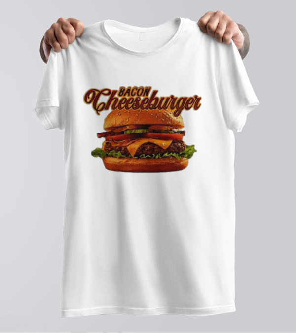 Bacon Cheeseburger Classic Stack T-Shirt