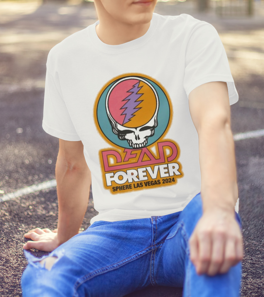 Dead And Company Dead Forever Skull Sphere Las Vegas T-Shirt