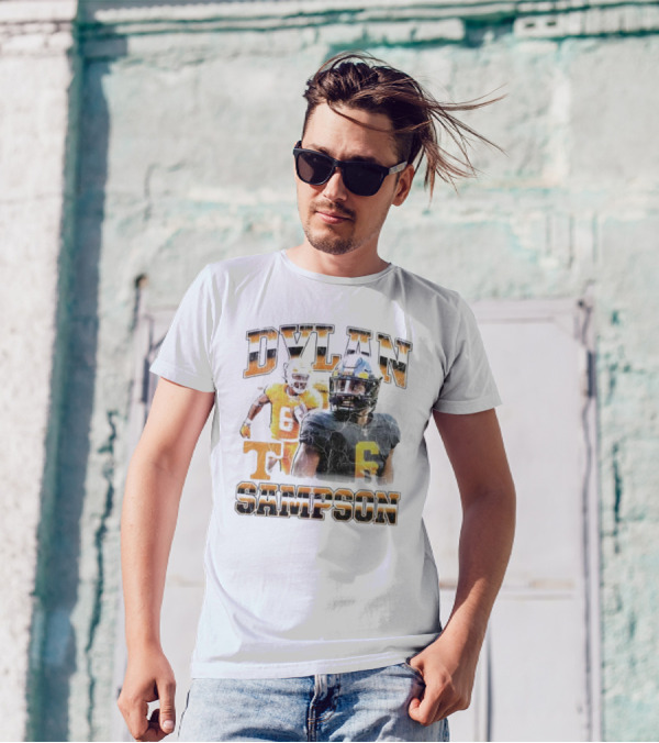 Dylan Sampson Tennessee Volunteers Football Retro 90s T-Shirt