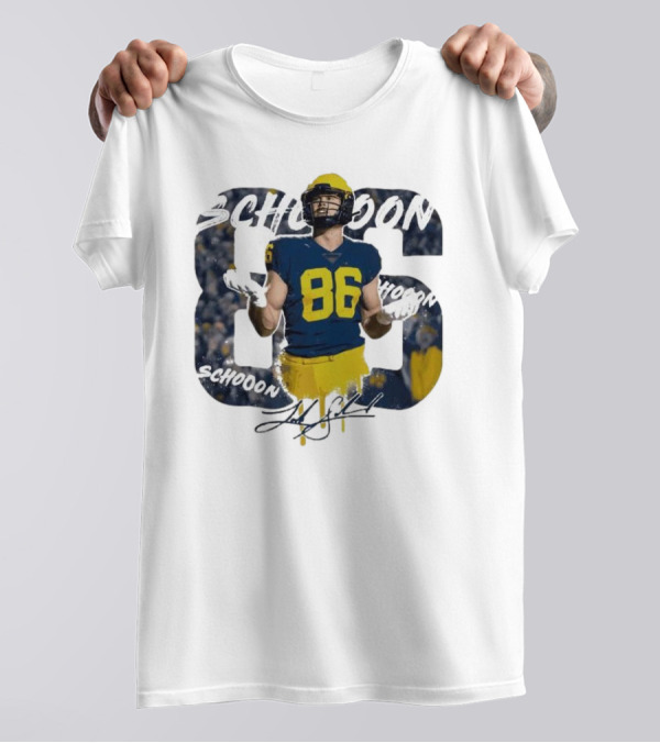 Schoonmaker Number 86 Signature Jersey T-Shirt
