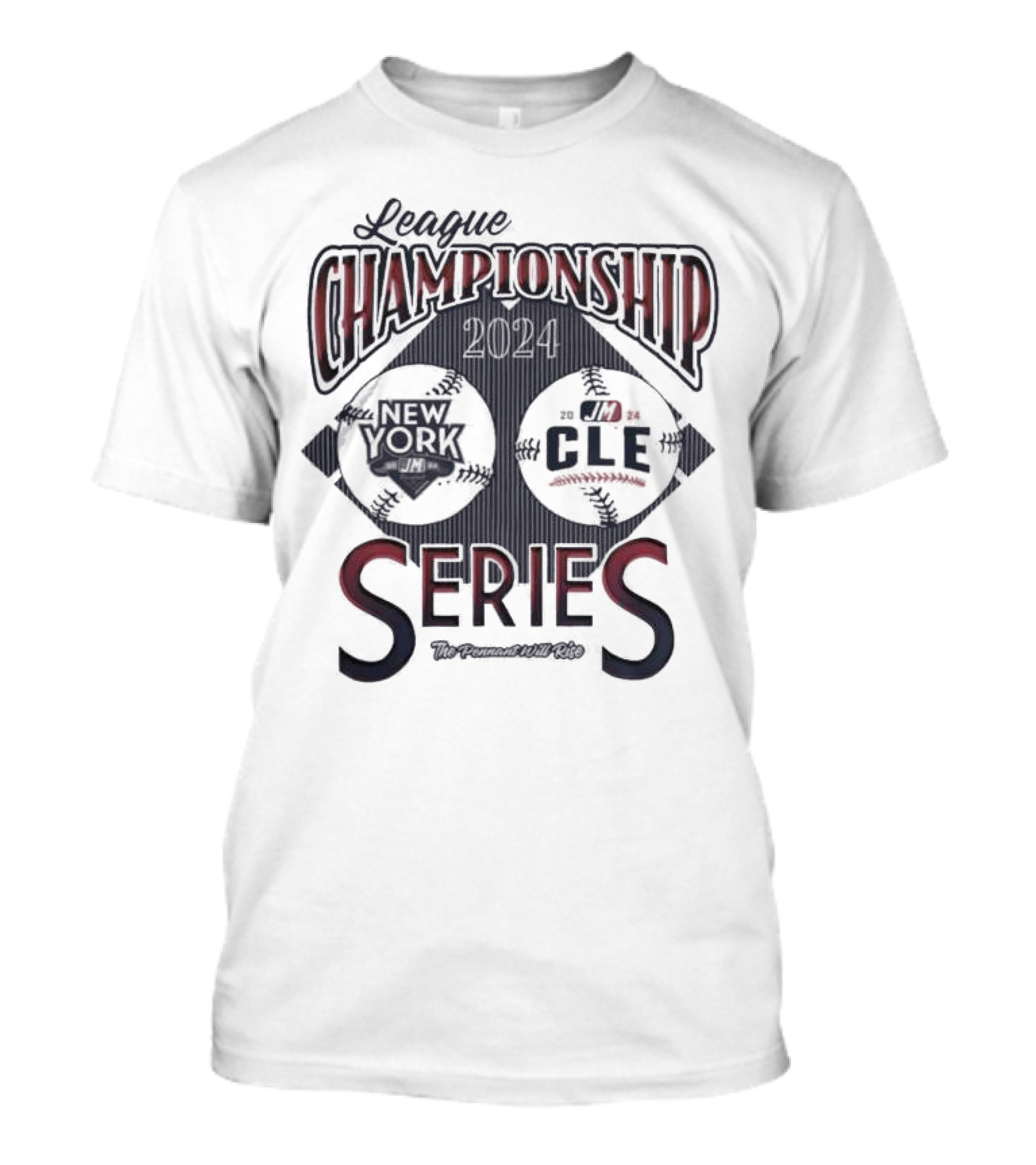 League Championship Series 2024 New York CLE The Pinnacle Will Rise T-Shirt