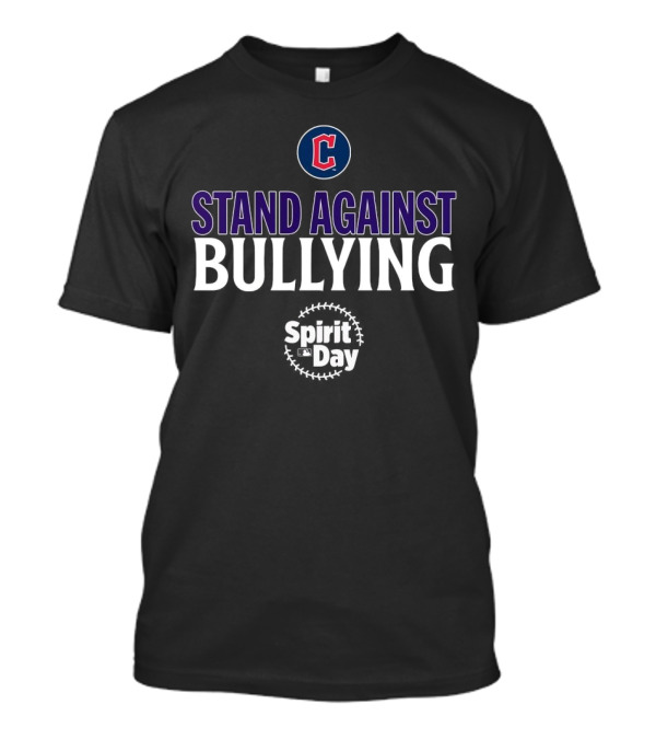 Cleveland Guardians Stand Against Bullying Spirit Day T-Shirt