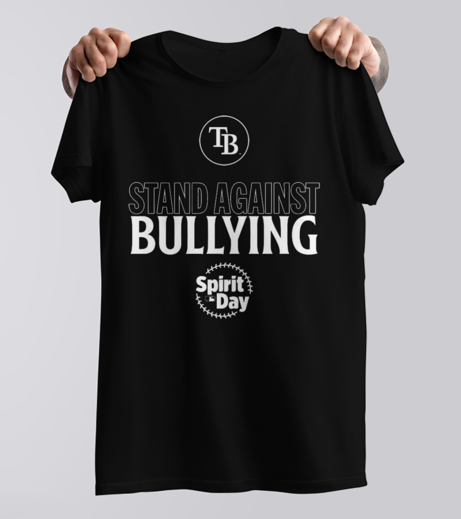 TB Stand Against Bullying Spirit Day Tampa Bay Rays T-Shirt
