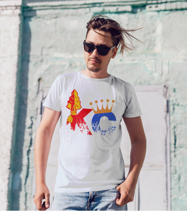 Kansas City Chiefs Arrowhead And Royals Crown KC Combo T-Shirt