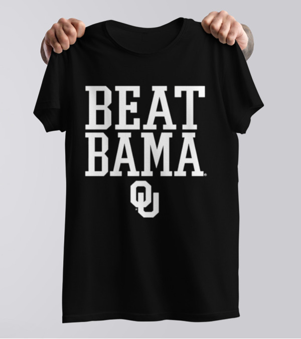 BEAT BAMA OU Oklahoma Sooners T-Shirt