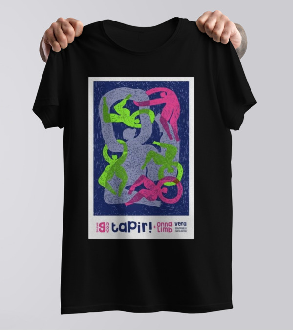 Tapir With Oona Limb At VERA Groningen Netherlands Nov 9 2024 Tour T-Shirt