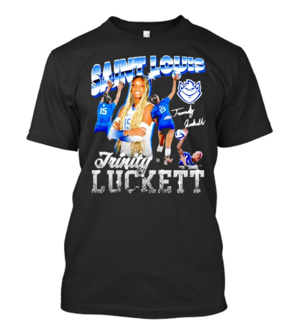 Saint Louis Billikens Trinity Luckett Vintage Sports T-Shirt