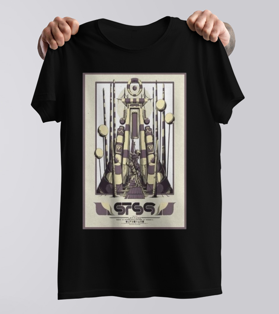 STS9 Radius Chicago IL October 18-19 2024 Futuristic Robot T-Shirt