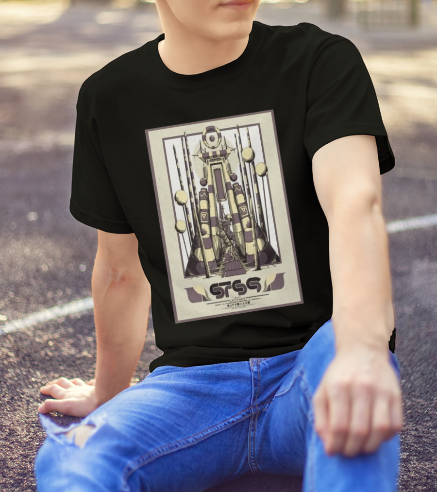 STS9 Radius Chicago IL October 18-19 2024 Futuristic Robot T-Shirt