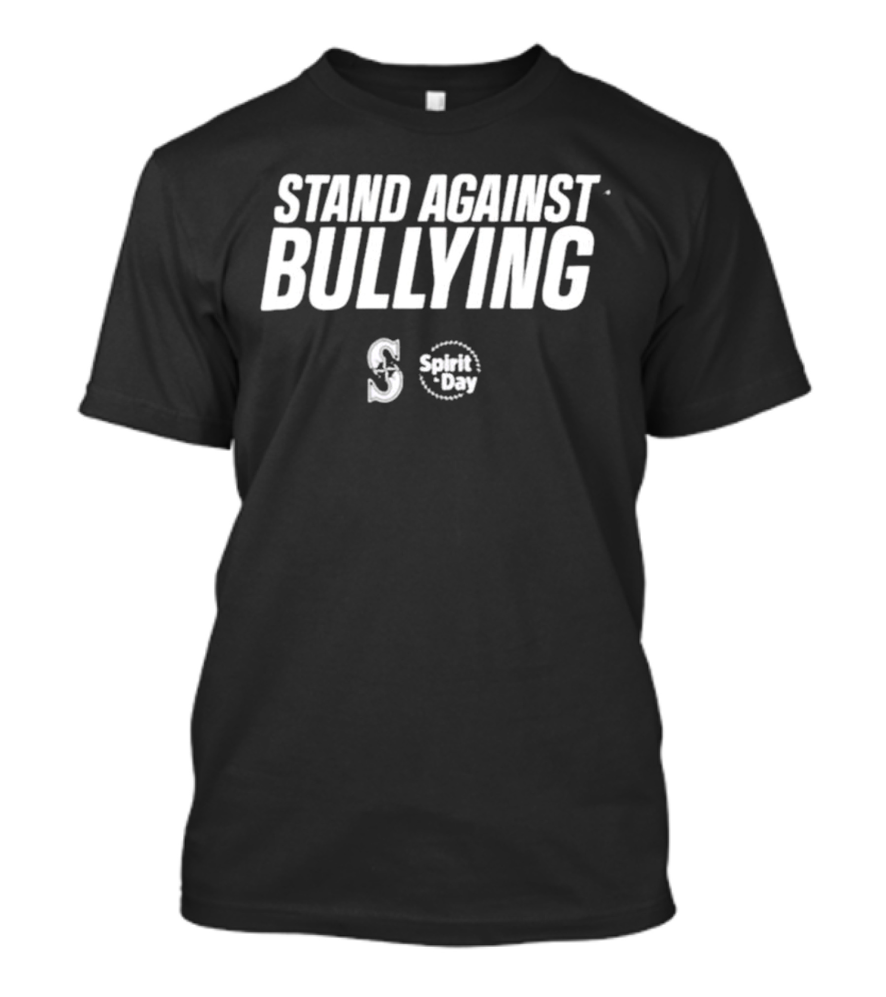 Seattle Mariners Stand Against Bullying Spirit Day Anti-Bullying Awareness T-Shirt