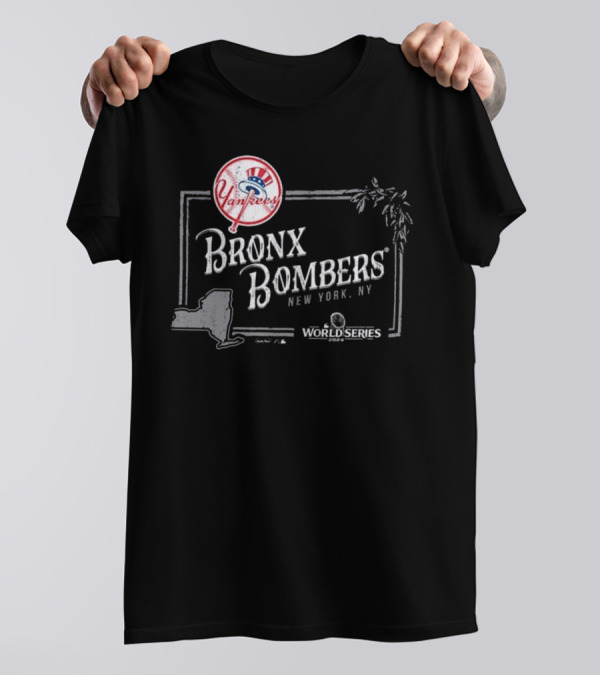 Bronx Bombers New York Yankees World Series 2024 American League Champions Off Shoulder T-Shirt