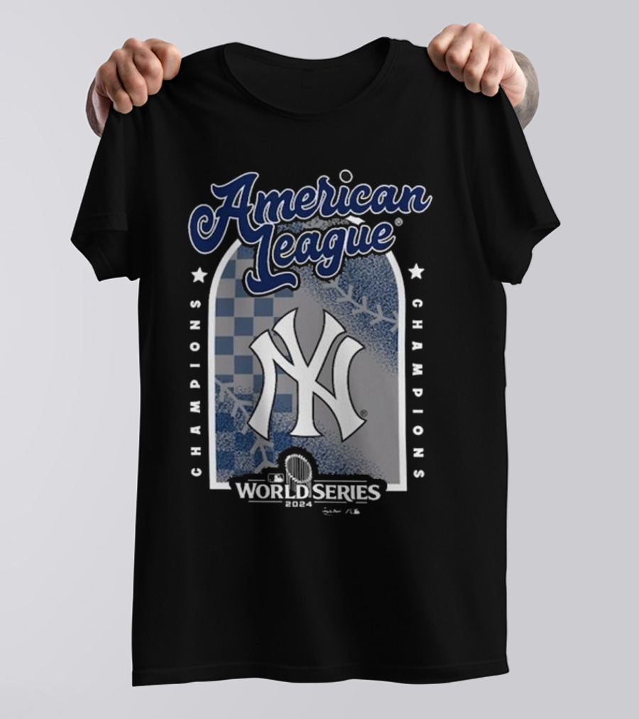American League Champions New York Yankees World Series T-Shirt