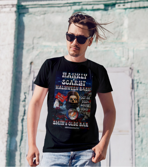 Frankly Scarlet Halloween Bash Grateful Dead Oct 26 2024 Show 8pm Smith’s Olde Bar Atlanta T-Shirt