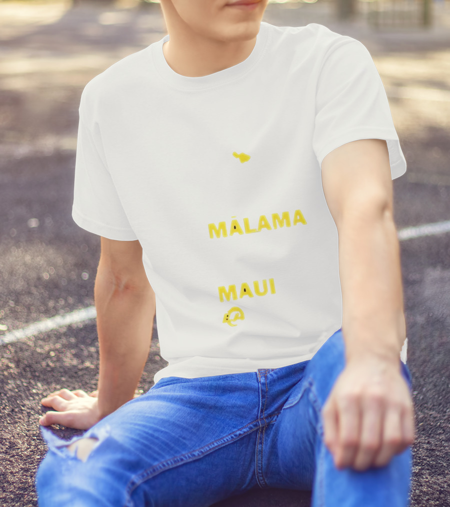 Los Angeles Rams Mālama Maui Care Initiative T-Shirt