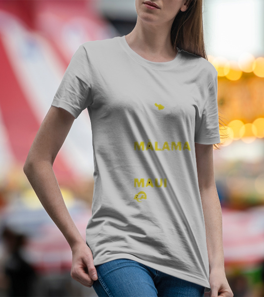 Los Angeles Rams Mālama Maui Care Initiative T-Shirt