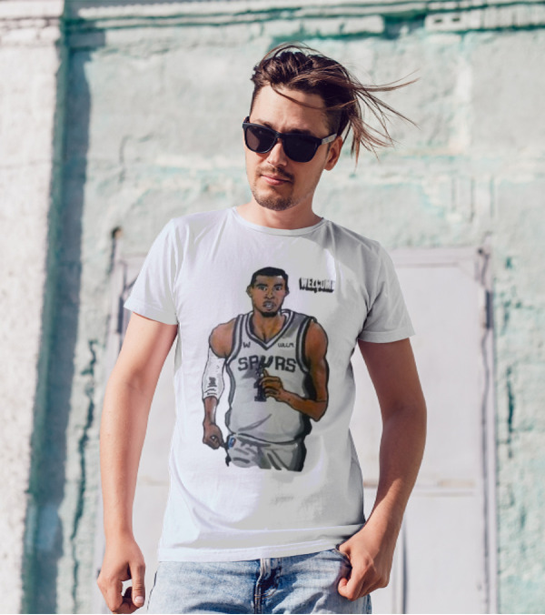 Victor Wembanyama Spurs Welcome Cartoon Player T-Shirt