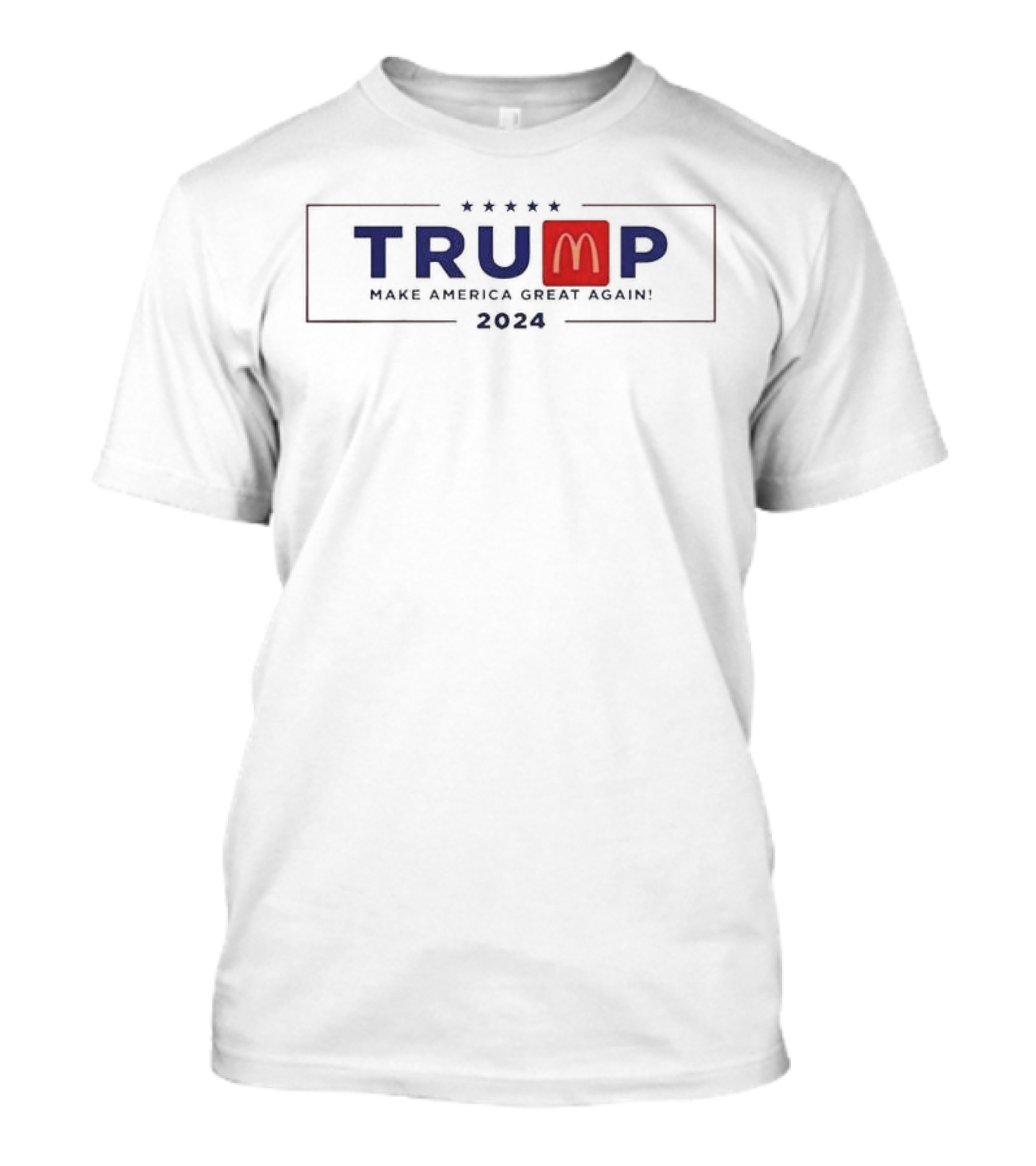 Trump 2024 Make America Great Again McDonald's T-Shirt