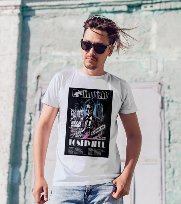 Limp Bizkit Loserville Tour Featuring Bones And Ecca Vandal UK And Europe 2025 T-Shirt