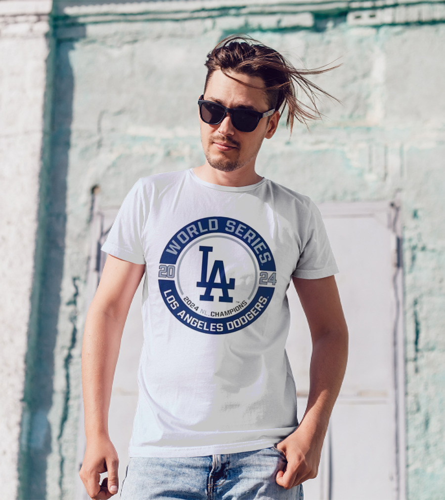 Los Angeles Dodgers 2024 NL Champions World Series T-Shirt