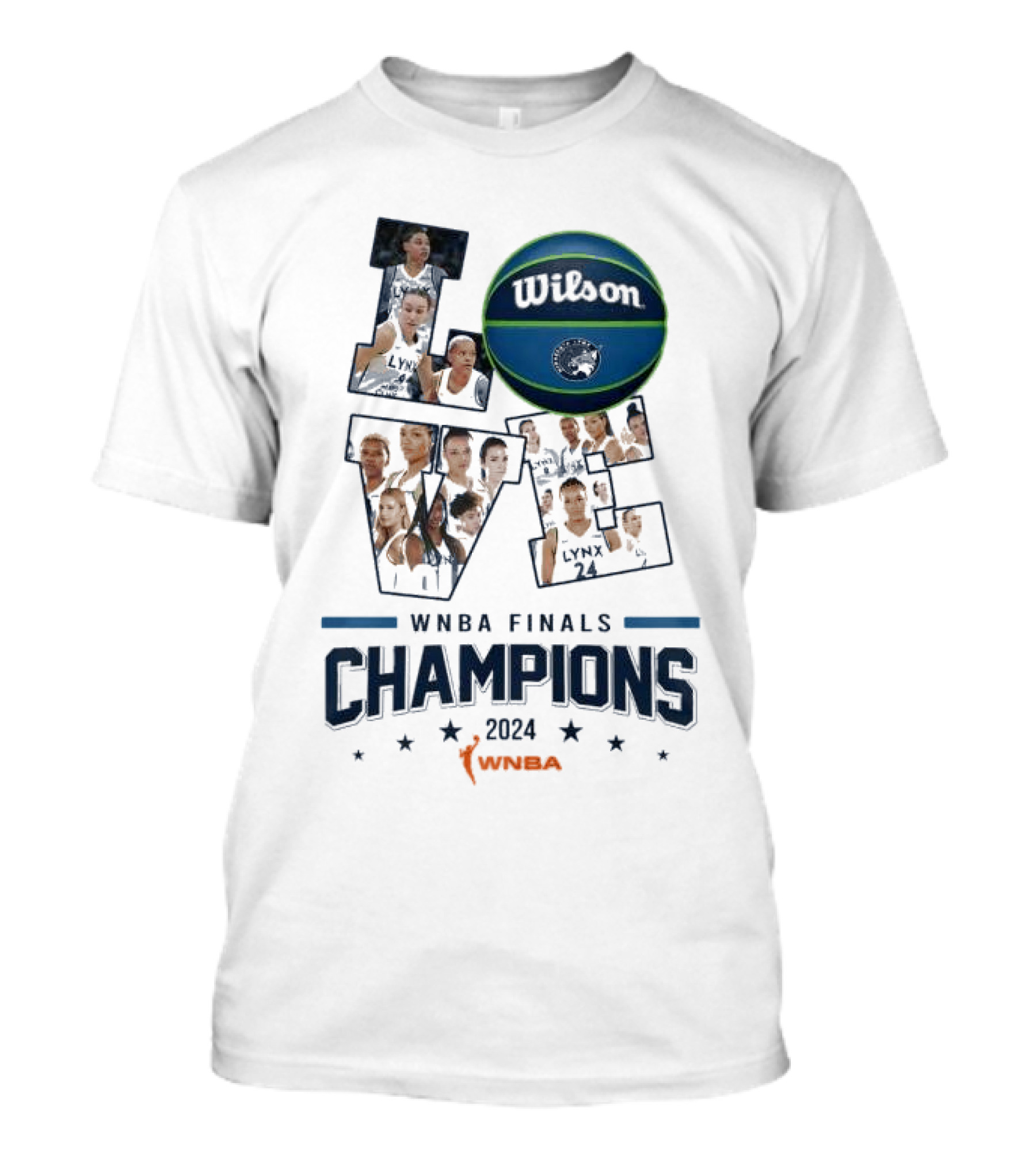 Love Minnesota Lynx WNBA Finals Champions T-Shirt