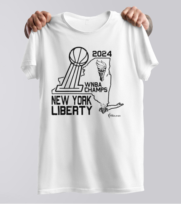 New York Liberty 2024 WNBA Finals Champs Hometown Essentials T-Shirt