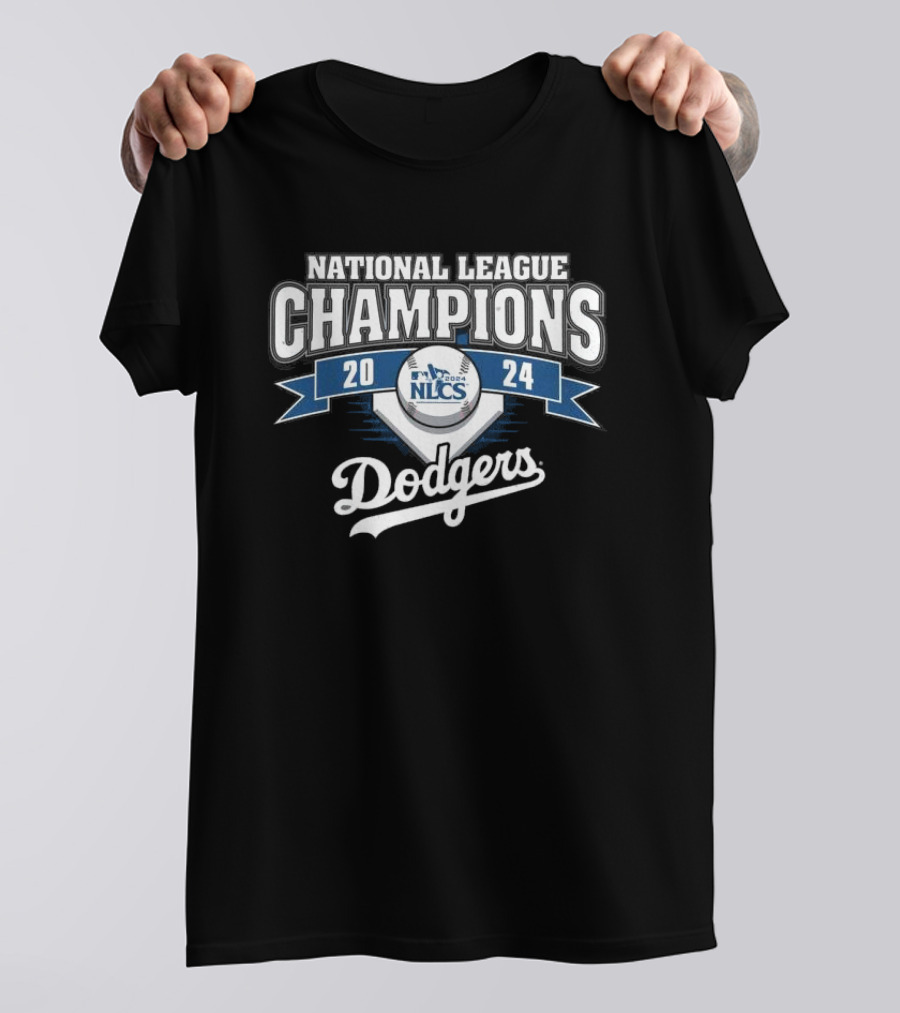 National League Champions 2024 Dodgers NLCS T-Shirt