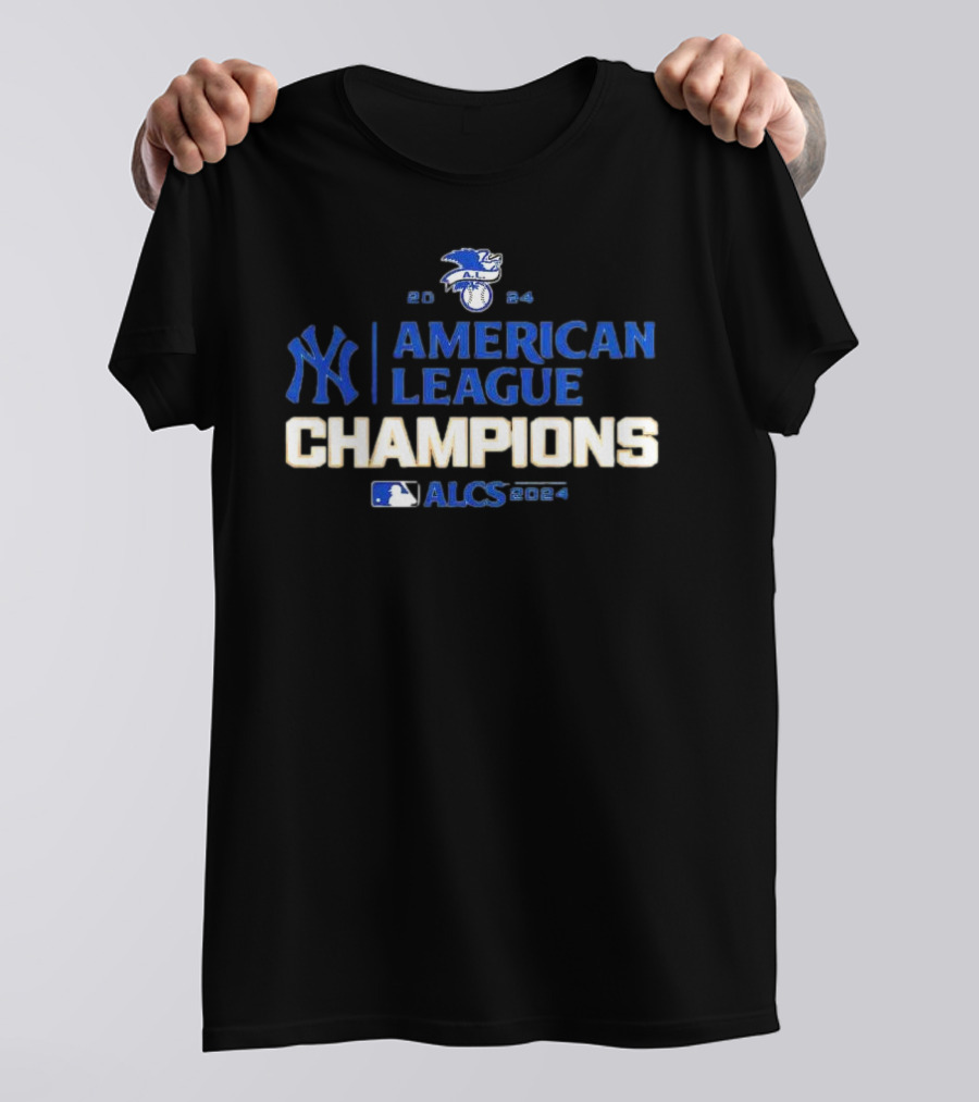 New York Yankees 2024 ALCS American League Champions T-Shirt