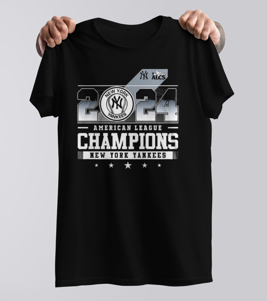 New York Yankees 2024 American League Champions ALCS T-Shirt